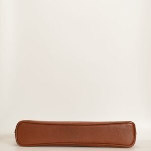 Ma Fierté – Croc-Textured Leather Laptop Bag - Tan Edition - Image 4