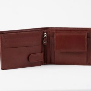 Ma Fierté – Classic Brown RFID Leather Wallet - Image 5