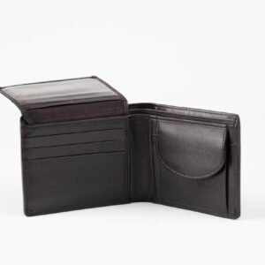 Ma Fierté Signature Bi-Fold Wallet – Crafted in Genuine Leather - Image 3