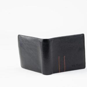 Ma Fierté Classic Black Leather Wallet – Slim & Stylish Everyday Essential - Image 3