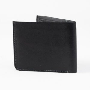 Ma Fierté Classic Slim Wallet – Midnight Black (Matte Finish) - Image 3