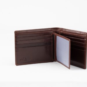 Ma Fierté Classic Leather RFID Wallet - Image 4