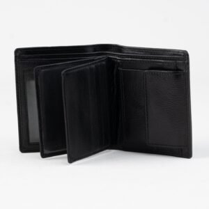Ma Fierte Genuine Leather Vertical Trifold Wallet - Image 4