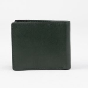 Forest Green & Black Edge Bi-Fold Wallet - Image 4