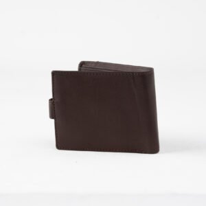 Ma Fierté Premium Brown Leather Wallet with Detachable Card Holder - Image 5