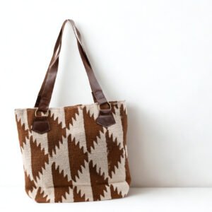 Ma Fierté Artisan Collection Handwoven Canvas Tote Bag - Image 4
