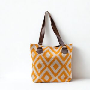 Ma Fierté Artisan Collection Handwoven Canvas Tote Bag - Image 9