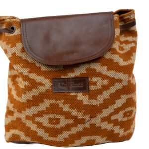 Ma Fierté Artisan Leather & Cotton Backpack Collection - Image 7