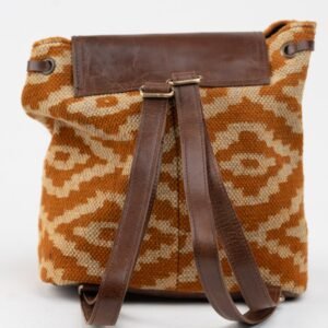 Ma Fierté Artisan Leather & Cotton Backpack Collection - Image 9