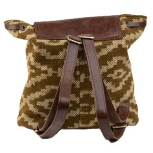 Ma Fierté Artisan Leather & Cotton Backpack Collection - Image 5