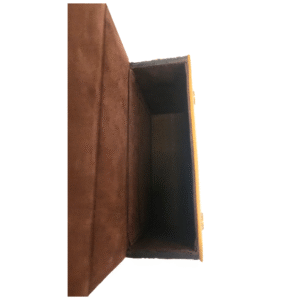 Floral Laser Engraved Leather Crossbody Bag - Image 3