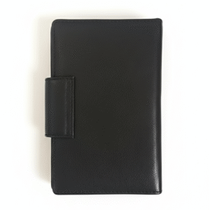 Ma Fierté Cowhide Leather Passport Cover – Magnetic Lock Edition - Image 2