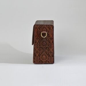 Ma Fierté Luxe Handcrafted Crossbody Clutch Bag for Women – Brown Edition - Image 3